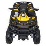 Elektrická Štvorkolka - 4x4 ATV WOLF - žltá